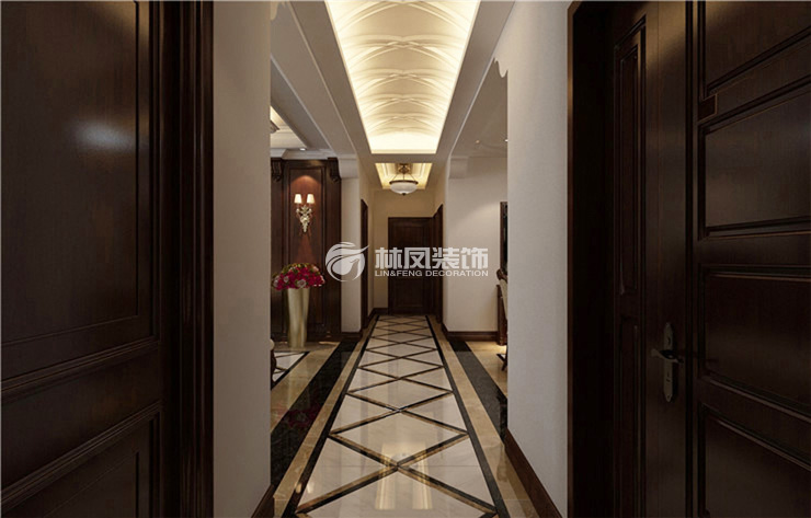 碧桂園天墅-200平-美式風格-過廊.jpg