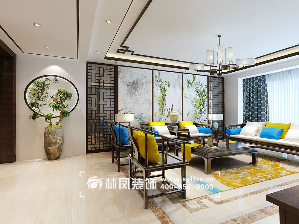 帝王國(guó)際-145平-新中式風(fēng)格-客廳1.jpg